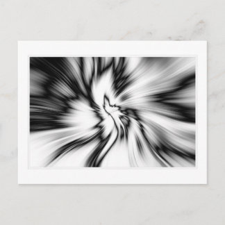 Postal Resumen en blanco y negro