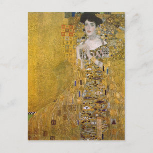 Postal Resumen Gustav Klimt Catal?: Retrat de l'Adele Blo