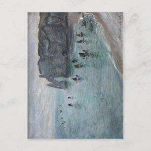 Postal Resumen Monet, Claude ?tretat, la porte d'Aval: ba