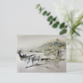 Postal Resumen Paisaje de colores otoñales 2