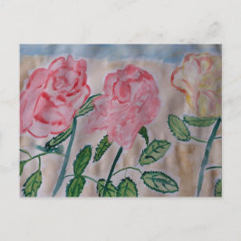Postal Resumen Rosas de verano