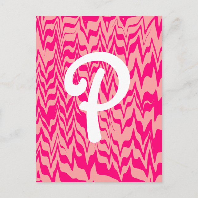 Postal Resumen ZigZag Swirl (Anverso)