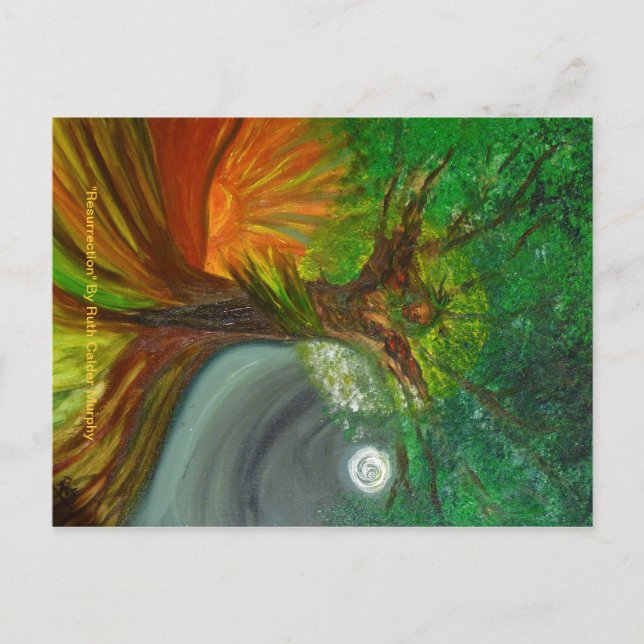 Postal "Resurrección" (Anverso)