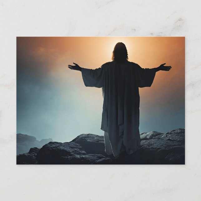 Postal Resurrección y Ascensión (Anverso)