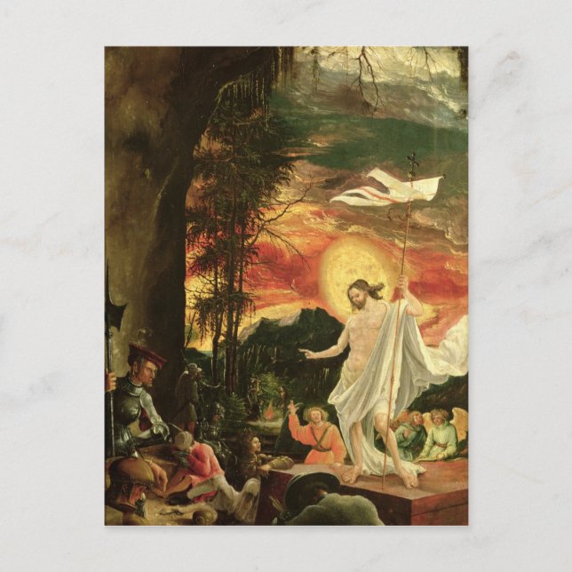 Postal Resurrection of Christ, 1518 (Anverso)