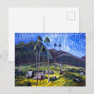 Postal Retazos Emily Carr
