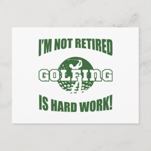 Postal Retirada del Golf Lover