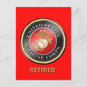 Postal retirada USMC
