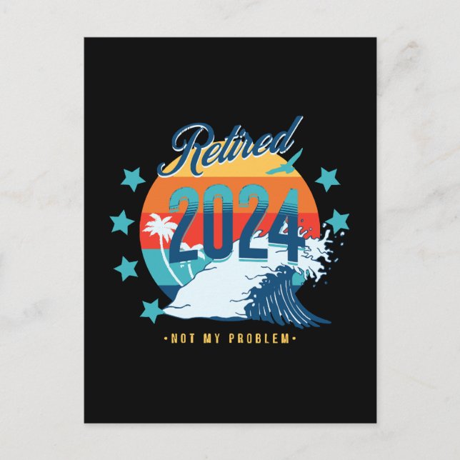 Postal Retirado Oficial 2024 (Anverso)