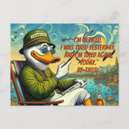 Postal Retirado y Relajado