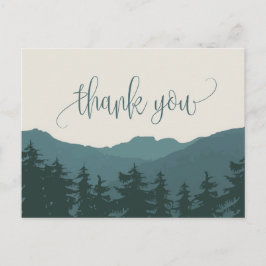 Postal Retirarse a las montañas | Green Gracias