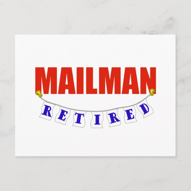 POSTAL RETIRED MAILMAN (Anverso)