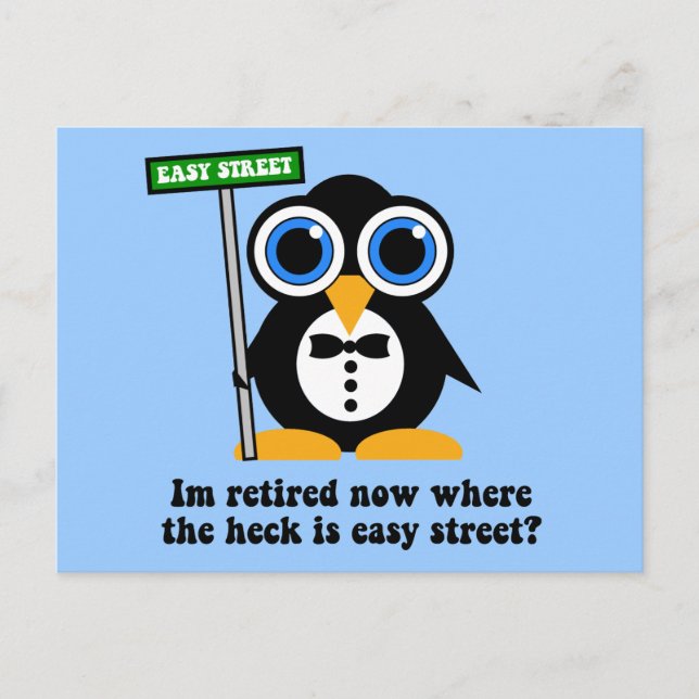 Postal retiro divertido (Anverso)