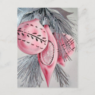 Postal retra del día de fiesta de los bulbos del