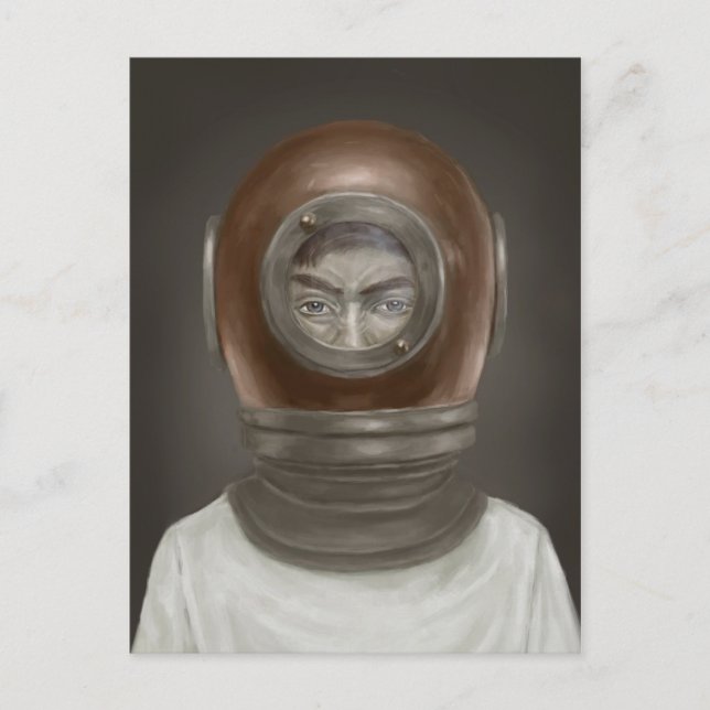 Postal retrato (Anverso)