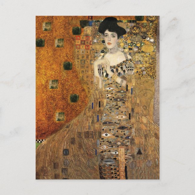 Postal Retrato adecuado de Klimt Bloch-Bauer (Anverso)