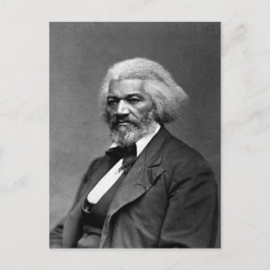 Postal Retrato Antiguo de Frederick Douglass