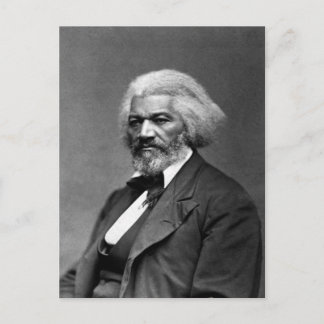 Postal Retrato Antiguo de Frederick Douglass
