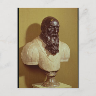 Postal Retrato busto de Jean de Bologna 1608