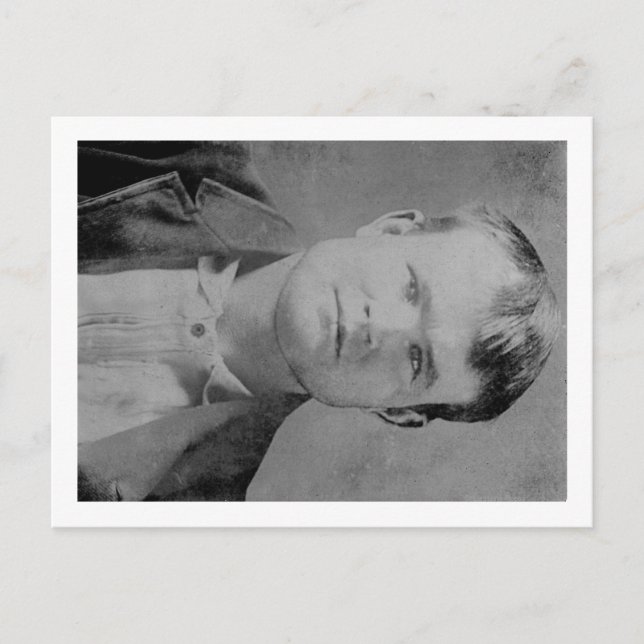 Postal Retrato "Butch Cassidy" de Robert LeRoy Parker (Anverso)