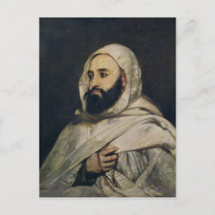 Postal Retrato de Abd el-Kader
