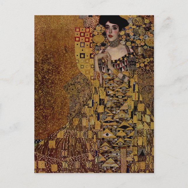 Postal Retrato de Adele Bloch-Bauer I (Anverso)