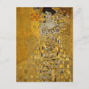 Postal Retrato de Adele Bloch-Bauer I por Gustav Klimt