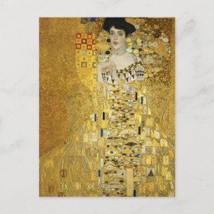 Postal Retrato de Adele Bloch-Bauer I por Gustav Klimt Po