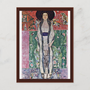 Postal Retrato De Adele Bloch-Bauer Por Klimt Gustav