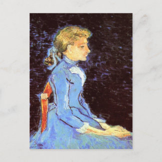 Postal Retrato de Adeline Ravoux, Bella Artes de Van Gogh