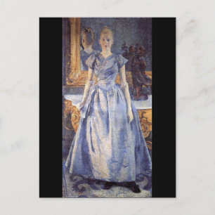 Postal Retrato de Alice Sethe por Theo Van Rysselberghe