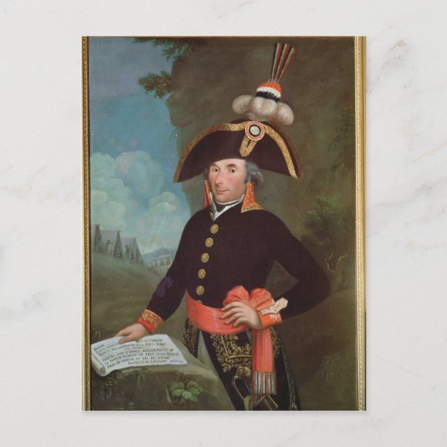Postal Retrato de Andre Massena (Anverso)