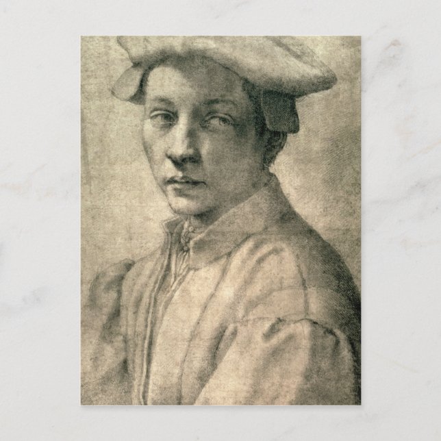 Postal Retrato de Andrea Quaratesi, c.1532 (Anverso)
