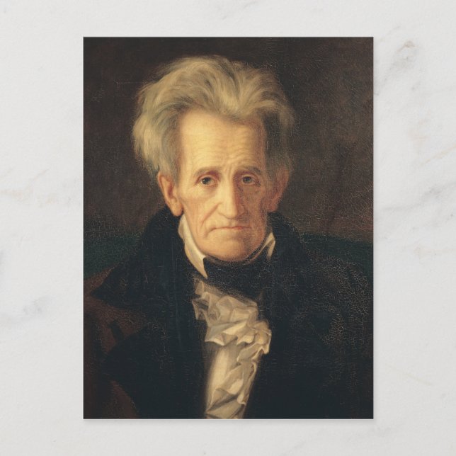 Postal Retrato de Andrew Jackson (Anverso)