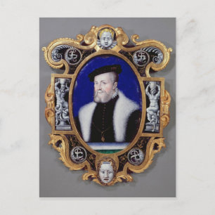 Postal Retrato de Anne, primer duque de Montmorency