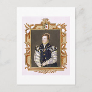 Postal Retrato de Anne Russell (d.1604) Countess of Warw