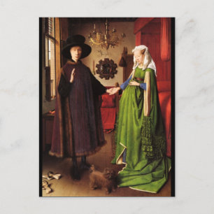 Postal Retrato de Arnolfini