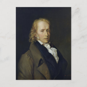 Postal Retrato de Benjamin Constant de Rebecque