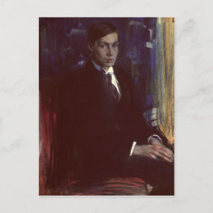 Postal Retrato de Boris Pasternak