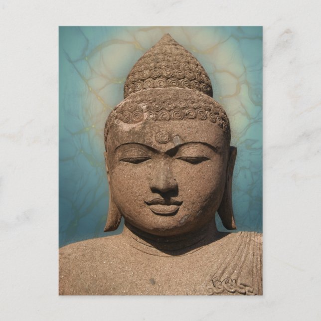 Postal Retrato de Buddha (Anverso)