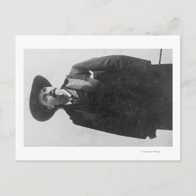 Postal Retrato de Búfalo Bill (Anverso)