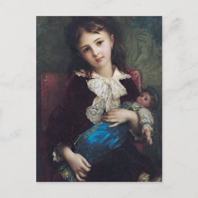 Postal Retrato de Catherine du Bouchage, 1879 (Anverso)