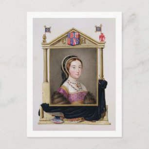 Postal Retrato de Catherine Howard (c.1520-d.1542) 5ª Q