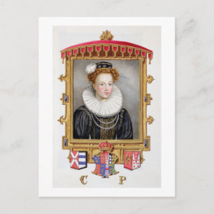Postal Retrato de Catherine Parr (1512-1548) Sexta esposa
