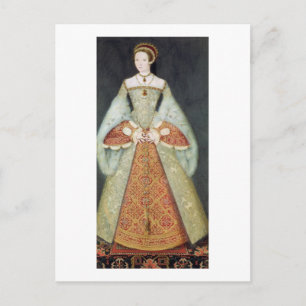 Postal Retrato de Catherine Parr (1512-48), 1545 (color