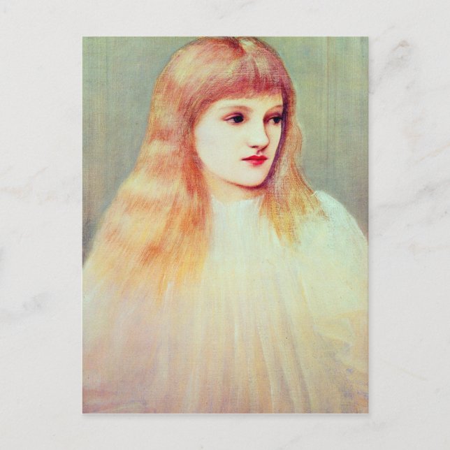 Postal Retrato de Cecily Horner, 1895 (Anverso)