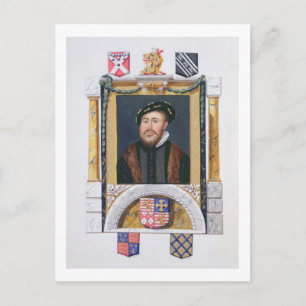 Postal Retrato de Charles Brandon (1488-1545) Duque de Su