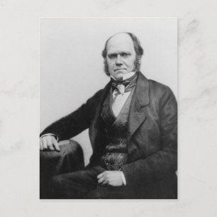 Postal Retrato de Charles Darwin, 1854