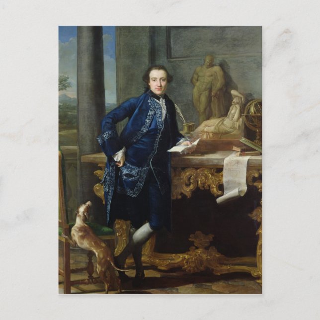 Postal Retrato de Charles John Crowle de Crowle (Anverso)