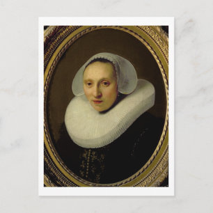 Postal Retrato de Cornelia Pronck, esposa de Albert Cuype